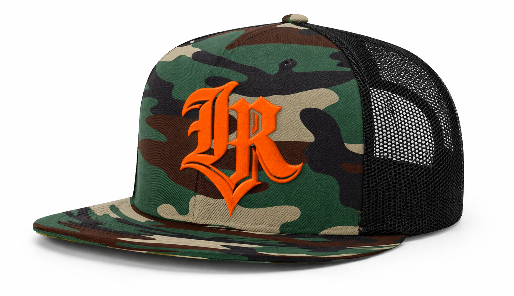 IR So Cal Camo Snapback-Orange