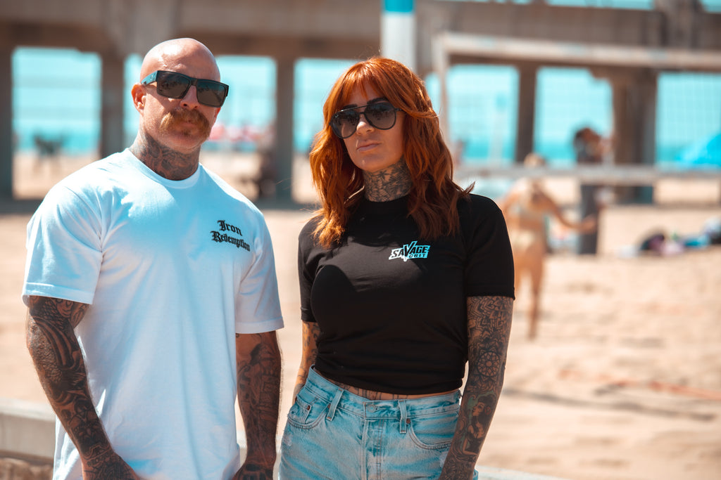 Iron Redemption – So Cal Tee Fitted-White