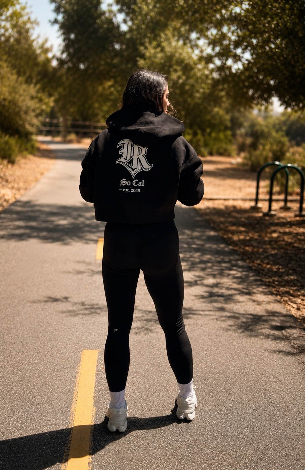 So Cal Women's Cropped Zip Hoodie
