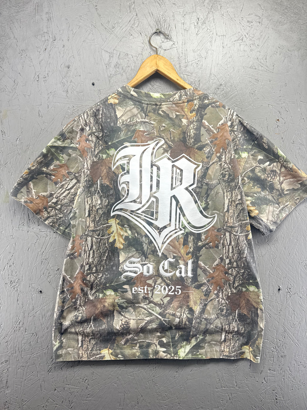 Iron Redemption – So Cal Oversized Tee Woodland Camo