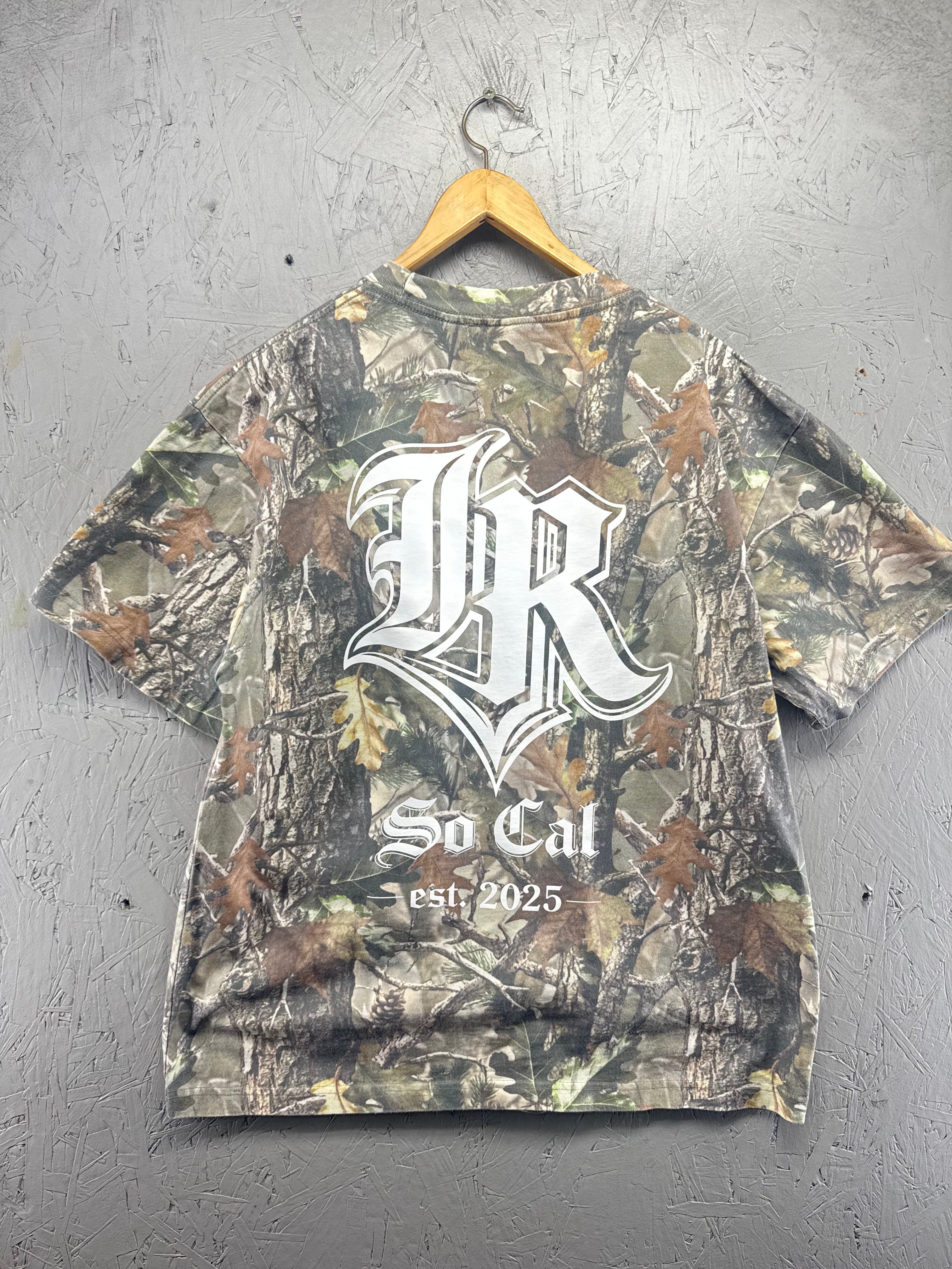 Iron Redemption – So Cal Oversized Tee Woodland Camo