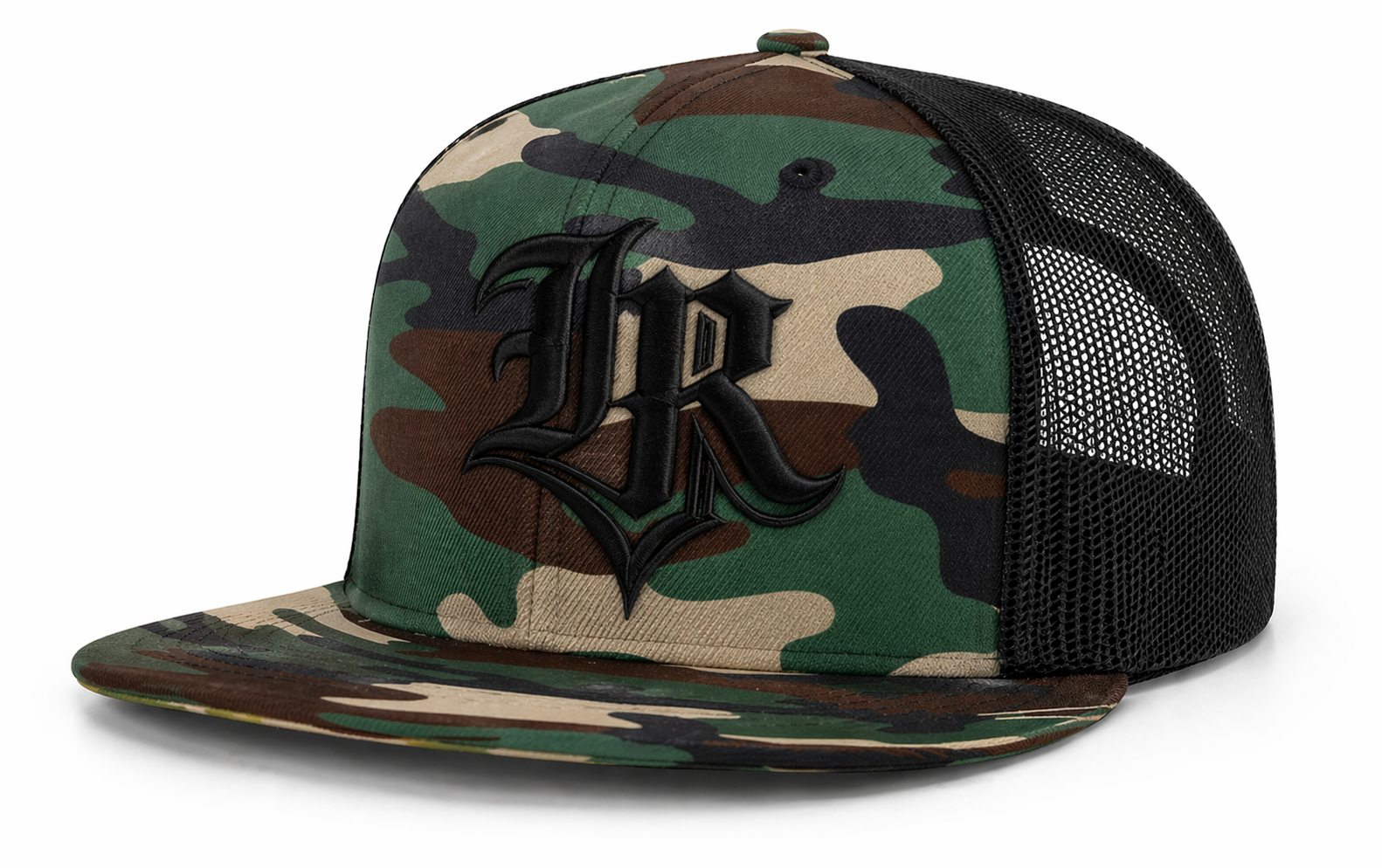 IR So Cal Camo Snapback-Black