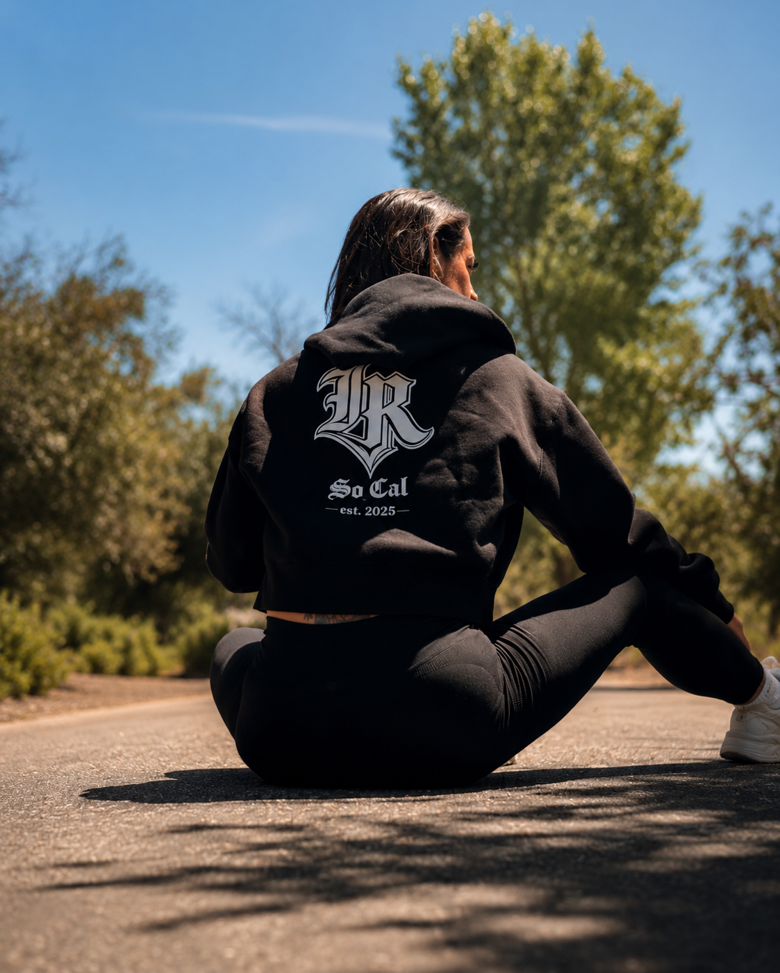 So Cal Women's Cropped Zip Hoodie
