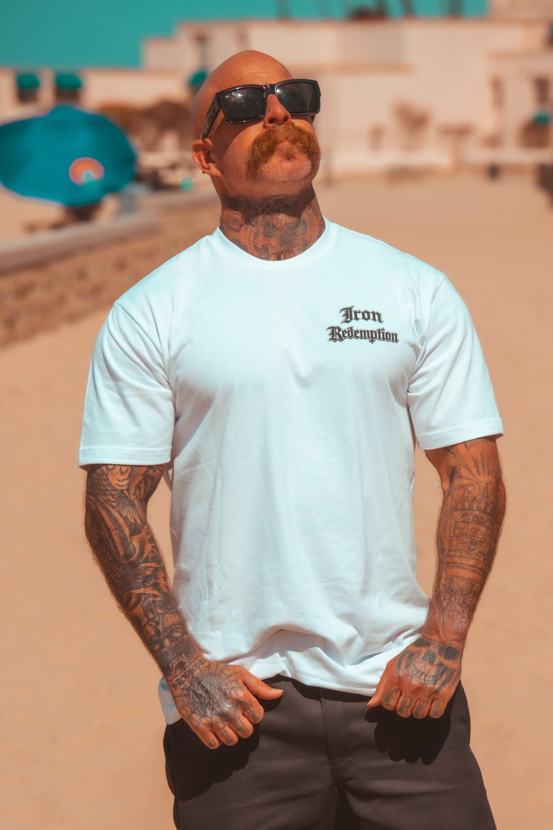 Iron Redemption – So Cal Tee Fitted-White