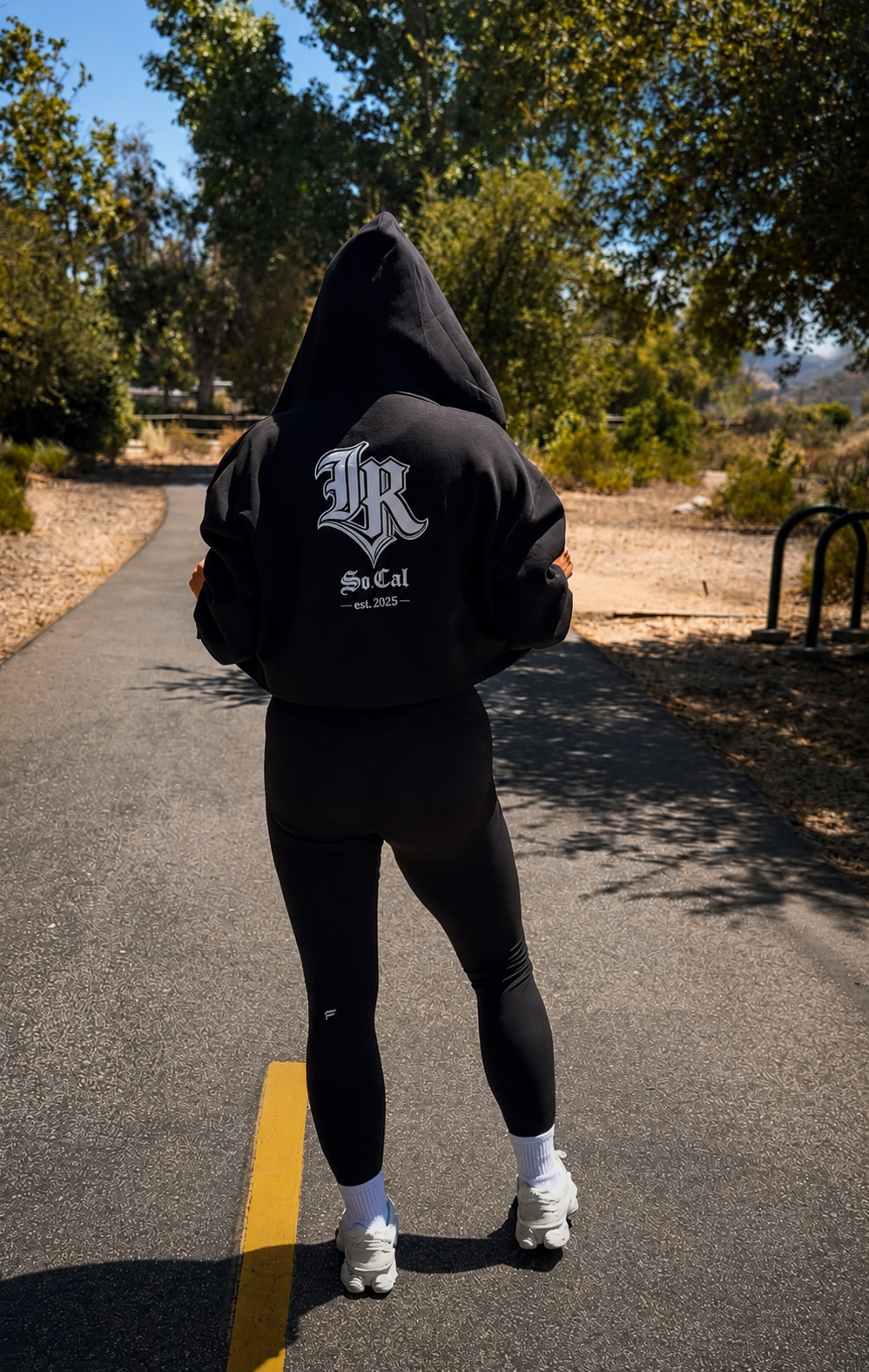 So Cal Women's Cropped Zip Hoodie