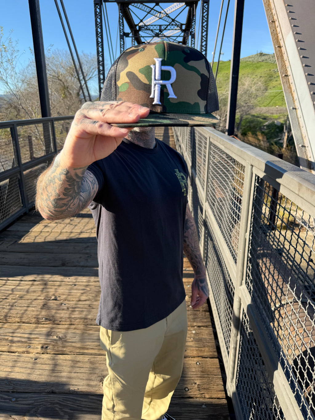 Iron Redemption Camo Truck Hat