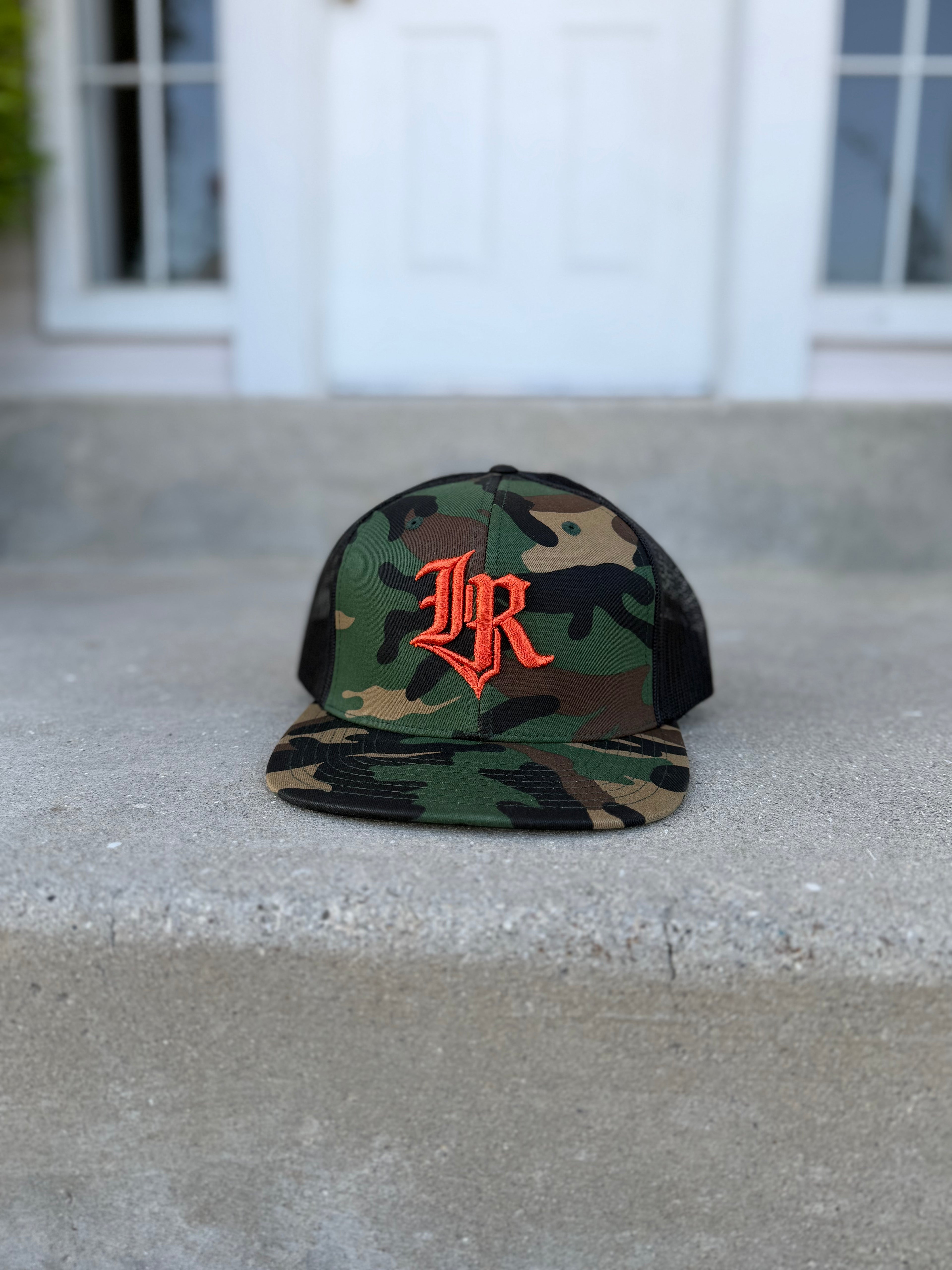 IR So Cal Camo Snapback-Orange